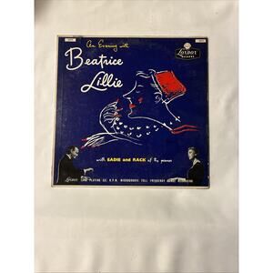 An Evening With Beatrice Lillie London Records 1955 LP Eadie and Rack LL 1373